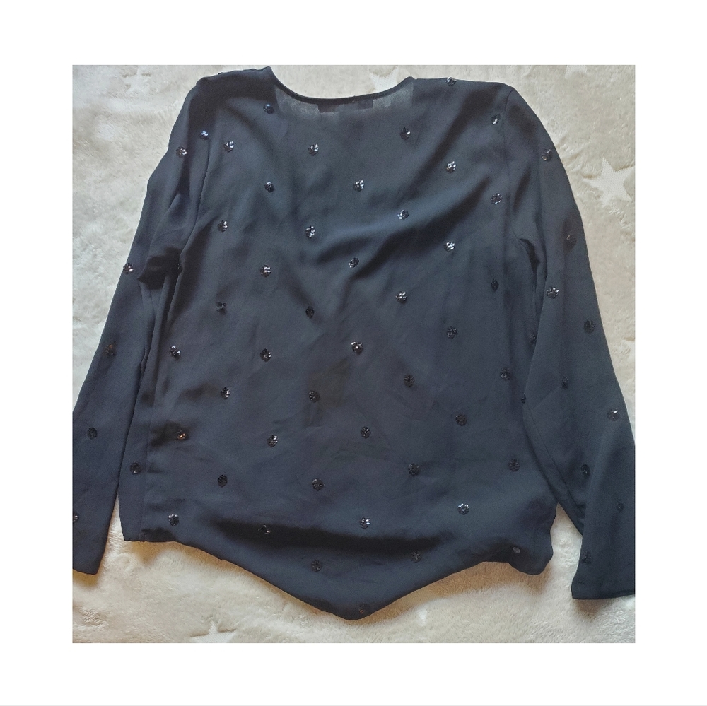 Forever 21 polka dot sequins top - Picture 10 of 10